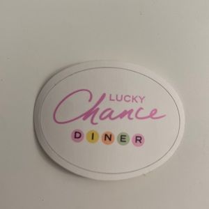 Chanel Lucky Chance Diner Pop-Up Sticker